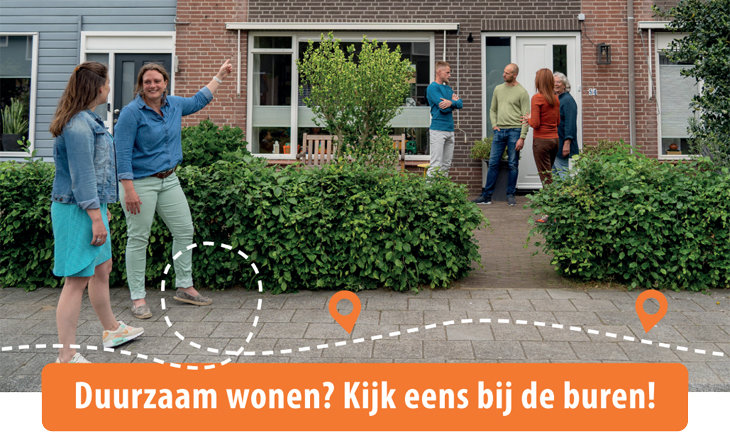 tekst Duurzaam wonen? Kijk eens bij de buren.