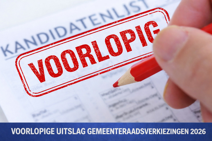 Voorlopige uitslag gemeenteraadsverkiezingen definitief